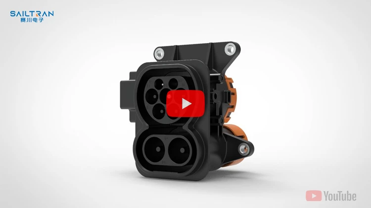 Charging sockets for electric cars and utility vehicles