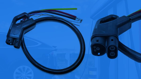 DC fast charging cable with CCS2 plug(CCS2 charging cable)