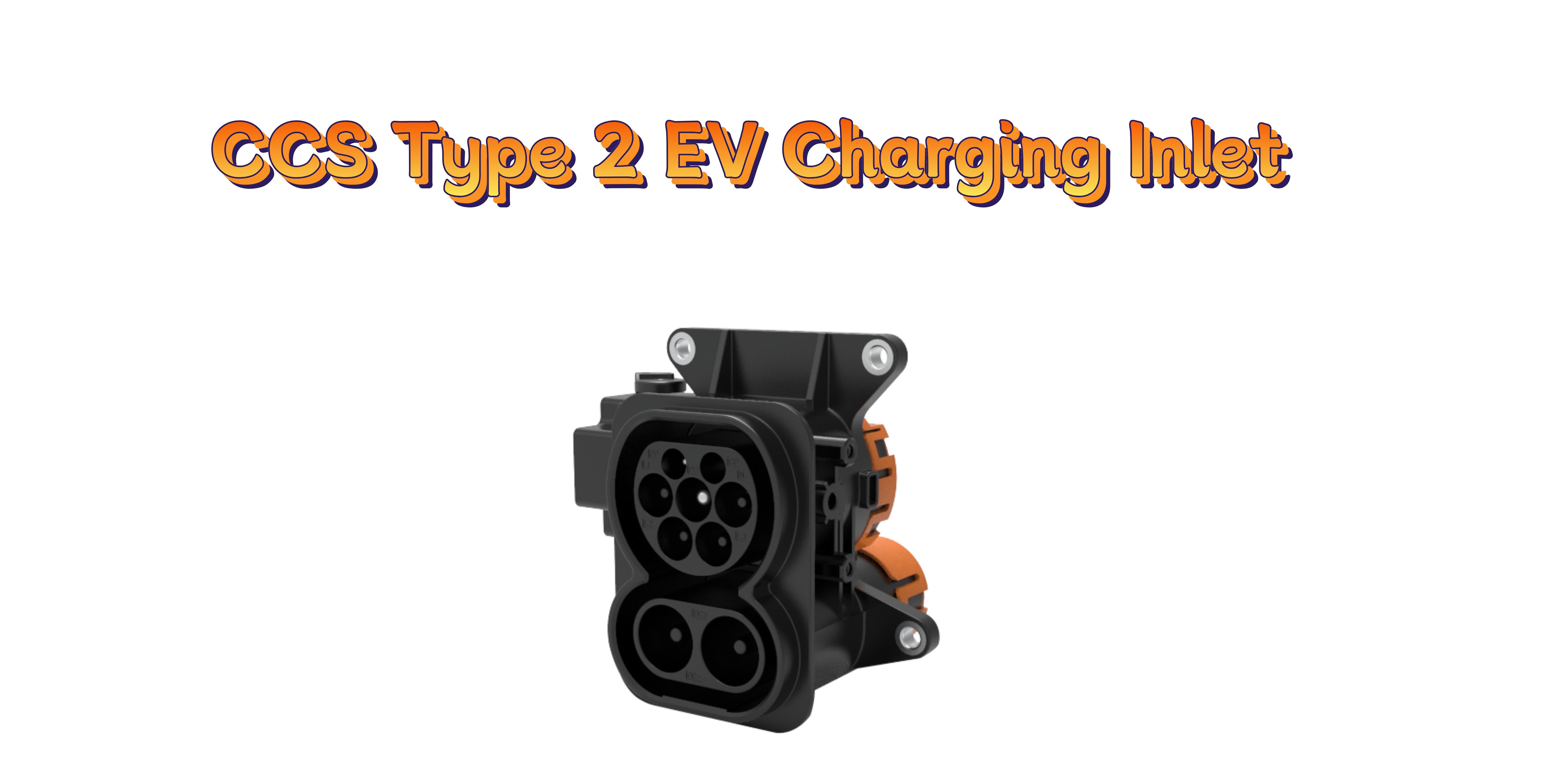CCS Type 2 EV Charging Socket | CCS2 DC Charging Inlet