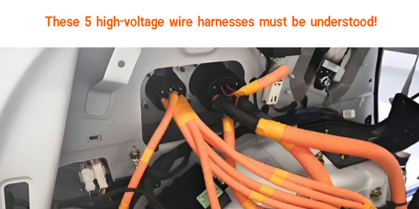 To understand new energy, these 5 high-voltage wiring harnesses must be understood!