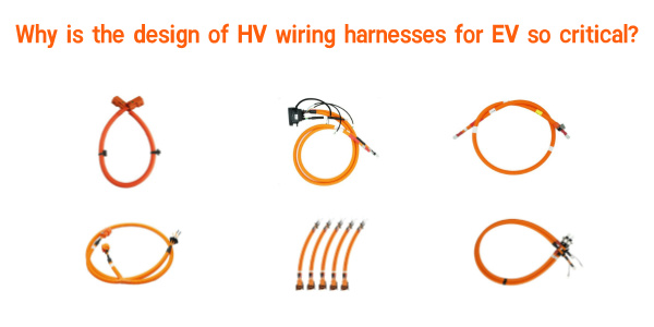 Why is the design of high-voltage wiring harnesses for new energy vehicles so critical?